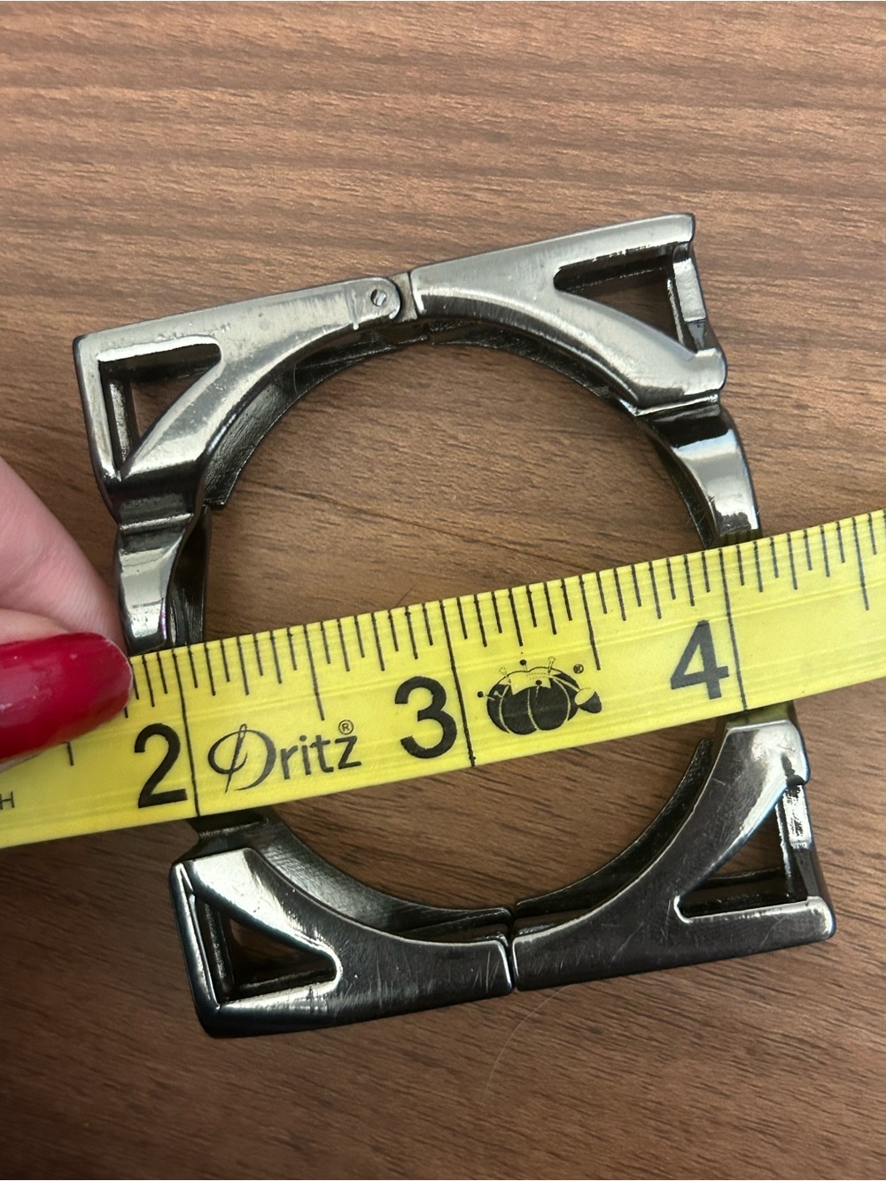 “Roar” Gunmetal Silver Letter Spell Out Chunky Word / Writing Bracelet - Picture 12 of 13